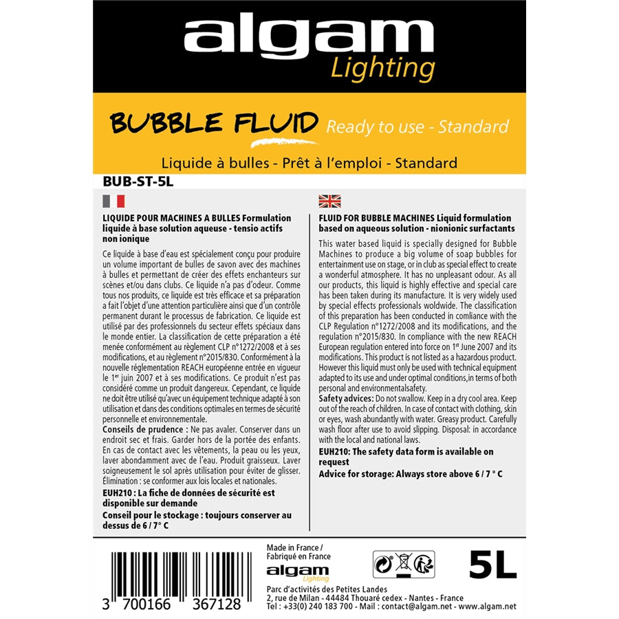 BUB-ST-5L Liquido Bolle 5L