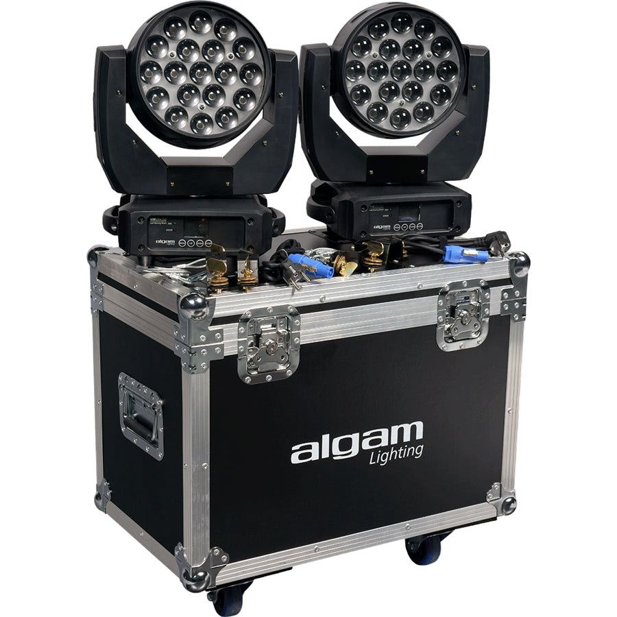 Kit 2x WASH MW1915Z + FlightCase