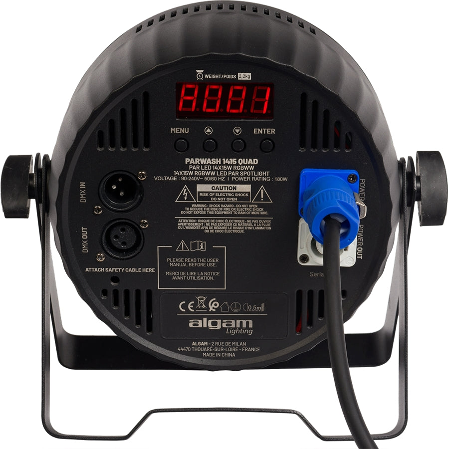 PARWASH1415-QUAD LED 14x15W RGBWW