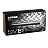 SHURE SM81 Microfono condensatore cardiode