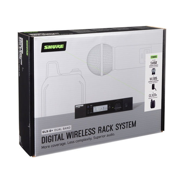 GLXD124R+ con WL185 Sistema Wireless completo