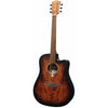 T70DCE-B&B Chitarra Acustica Dreadnought Cutaway EQ Black & Brown