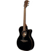 T118ASCE-BLK Chitarra Acustica Auditorium Slim Cutaway EQ Black