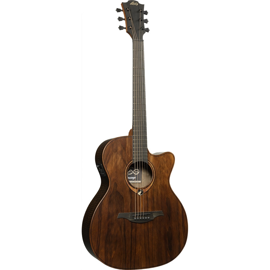 SAUVAGE-ACE Chitarra Acustica Auditorium Cutaway EQ