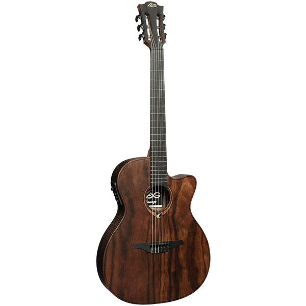 SAUVAGE-N-ASCE Chitarra Acustica Nylon Auditorium Cutaway Slim