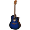 Tramontane Special Edition T-BLUE-ACE Blue Burst Auditorium Cutaway EQ