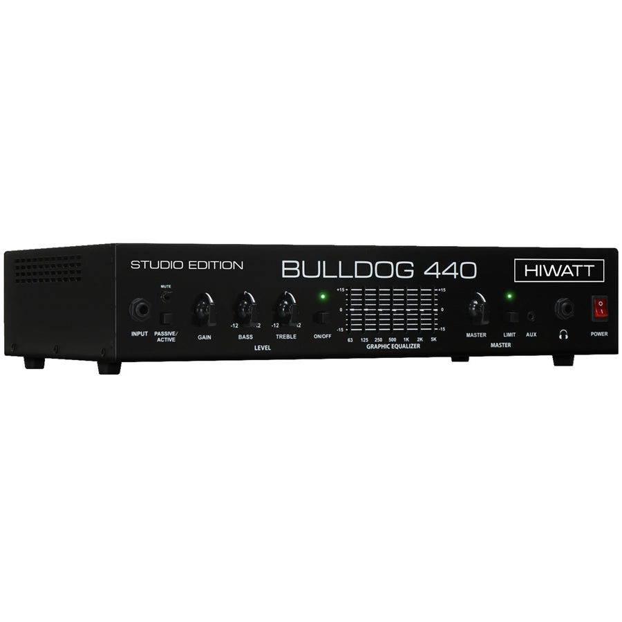 Bulldog 440 Studio testata per basso 440 W versione studio