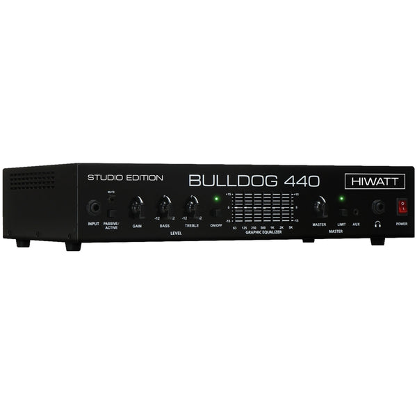 Bulldog 440 Studio testata per basso 440 W versione studio