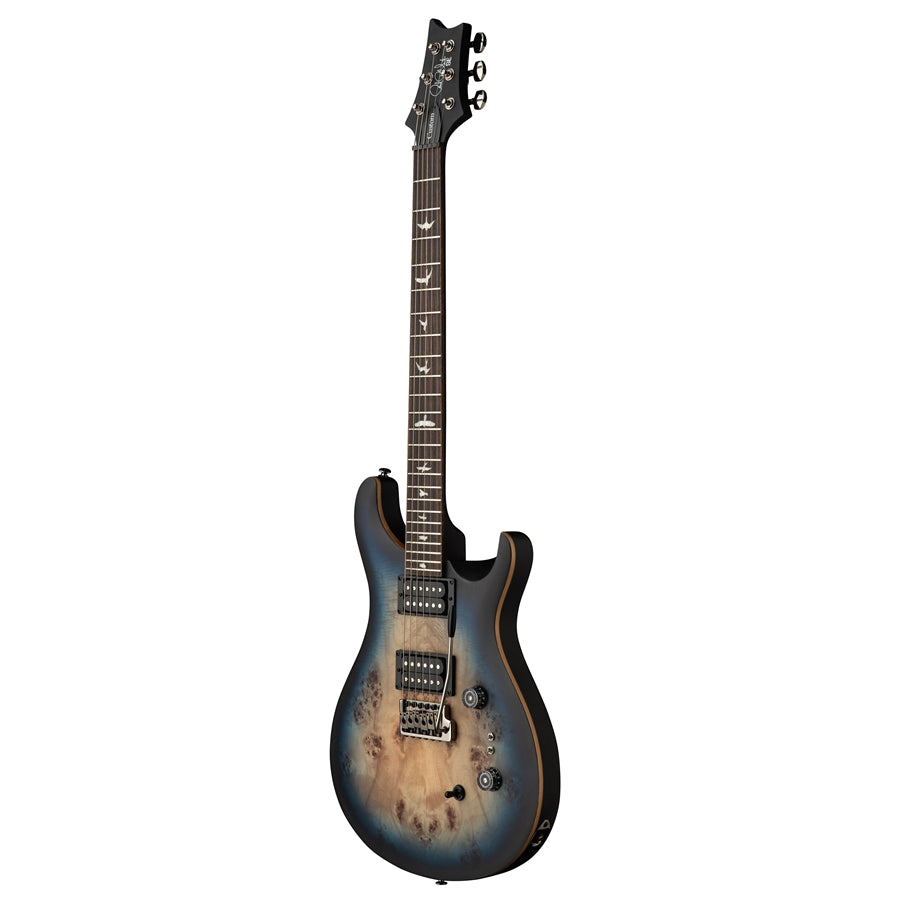SE Custom 24-08 Poplar Burl Limited Edition Lake Blue Midnight Burst