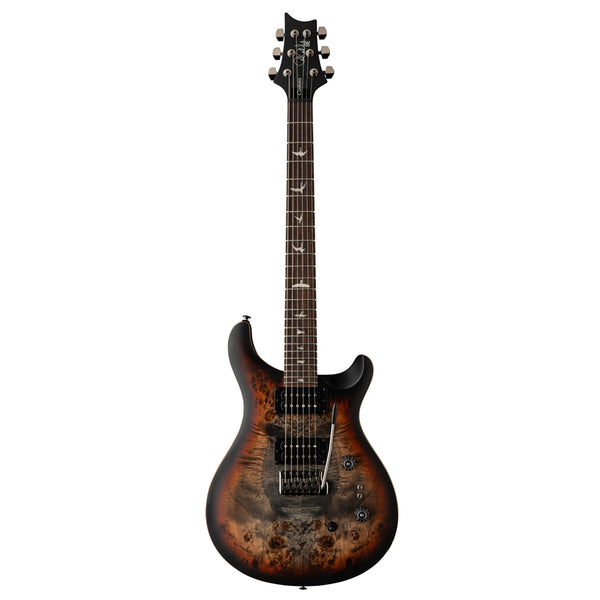 SE Custom 24-08 Poplar Burl Limited Edition Charcoal Cherry Midnight Burst