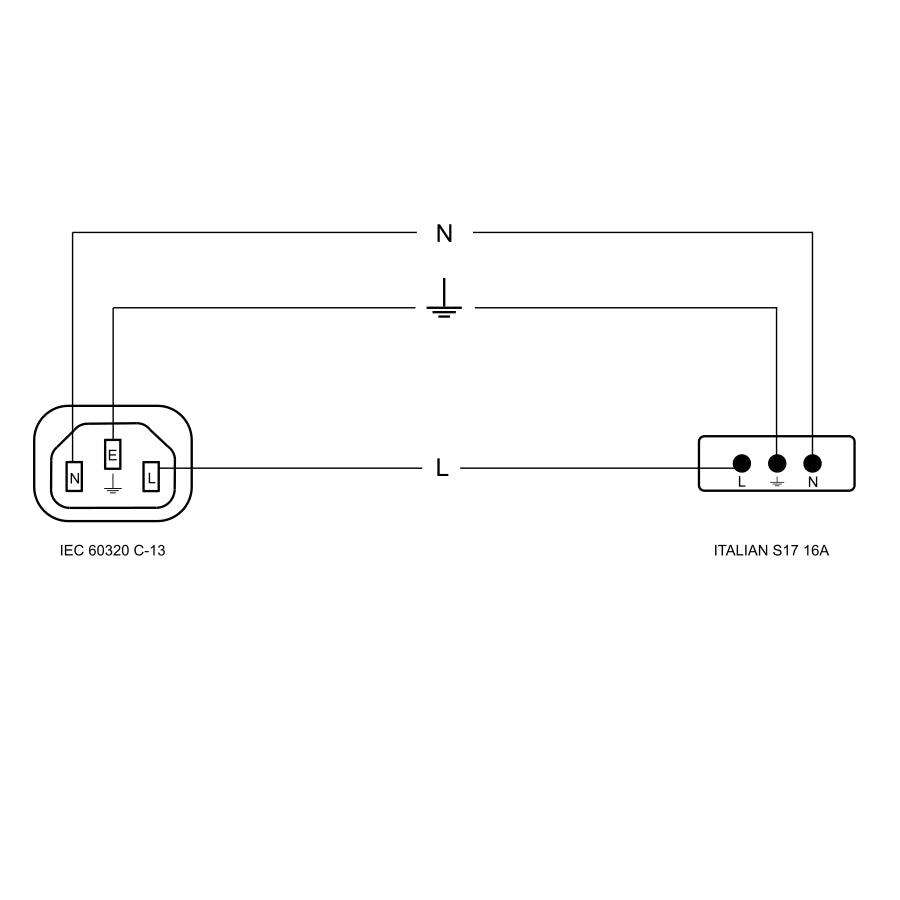 S/1200-15 Cavo alimentazione Made in Italy