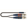 RKSA/194-2 Minijack Stereo/2 XLR Femmina