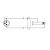RKSM/310-5 XRL Maschio/Jack Mono