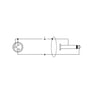 ITST/FJM-5 XLR Femmina/Jack Mono 5 mt