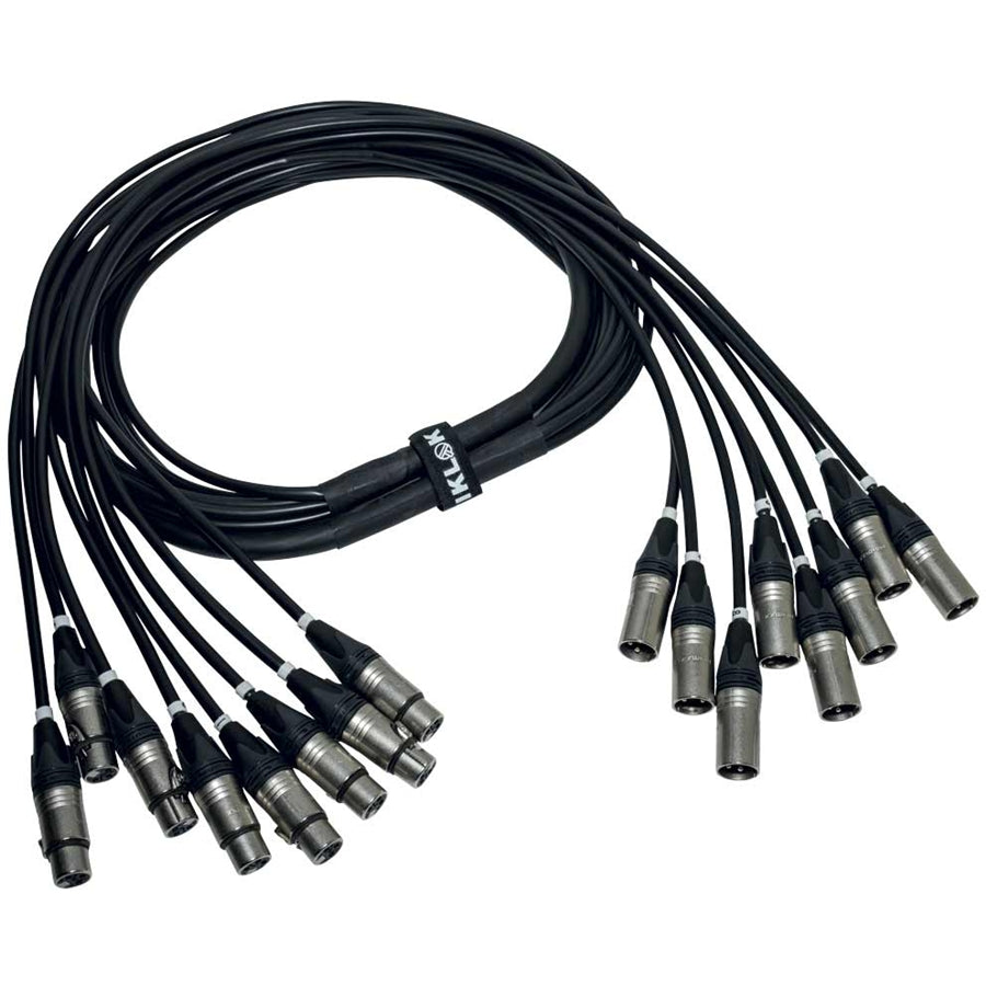 ITPRO/8MF-5 Frusta 8 Canali Cannon XLR 5 mt