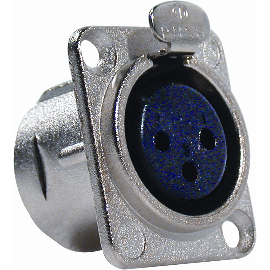 NC/352 XLR 3 poli femmina da pannello Neutrik (NC3FD-L-1)