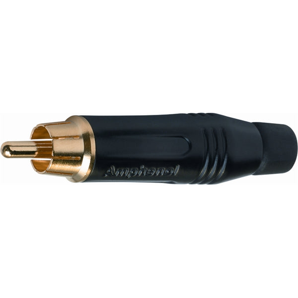 G/550 A BK RCA in metallo Amphenol (ACPR-BLK)