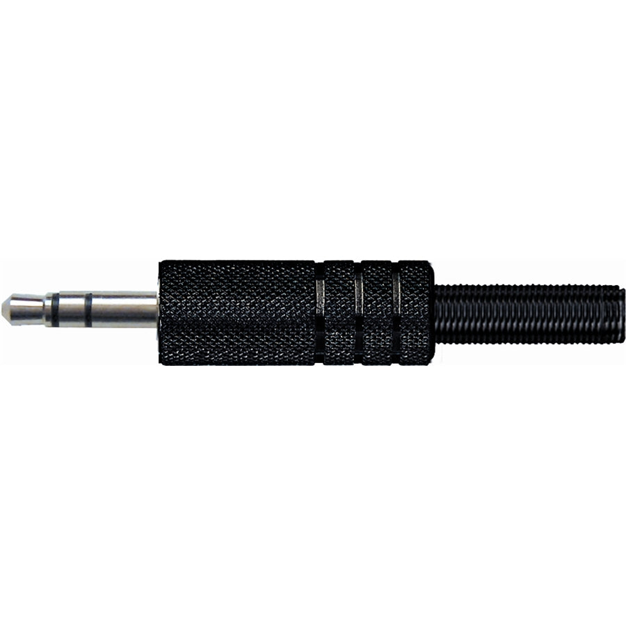 G/118 BK Jack Stereo 3.5 in metallo nero