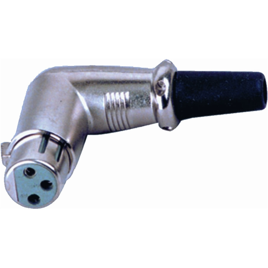 NC/754-K XLR femmina 3 poli maschio a 90Â°