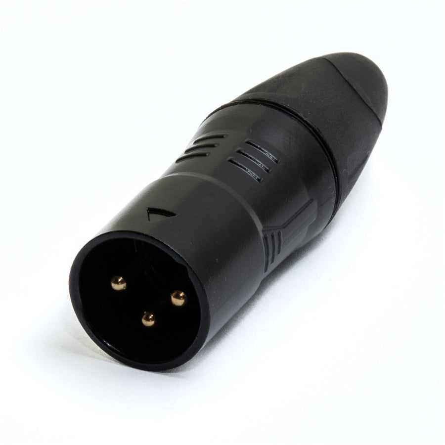 J/XLR-M-B XLR Maschio Black serie JUST