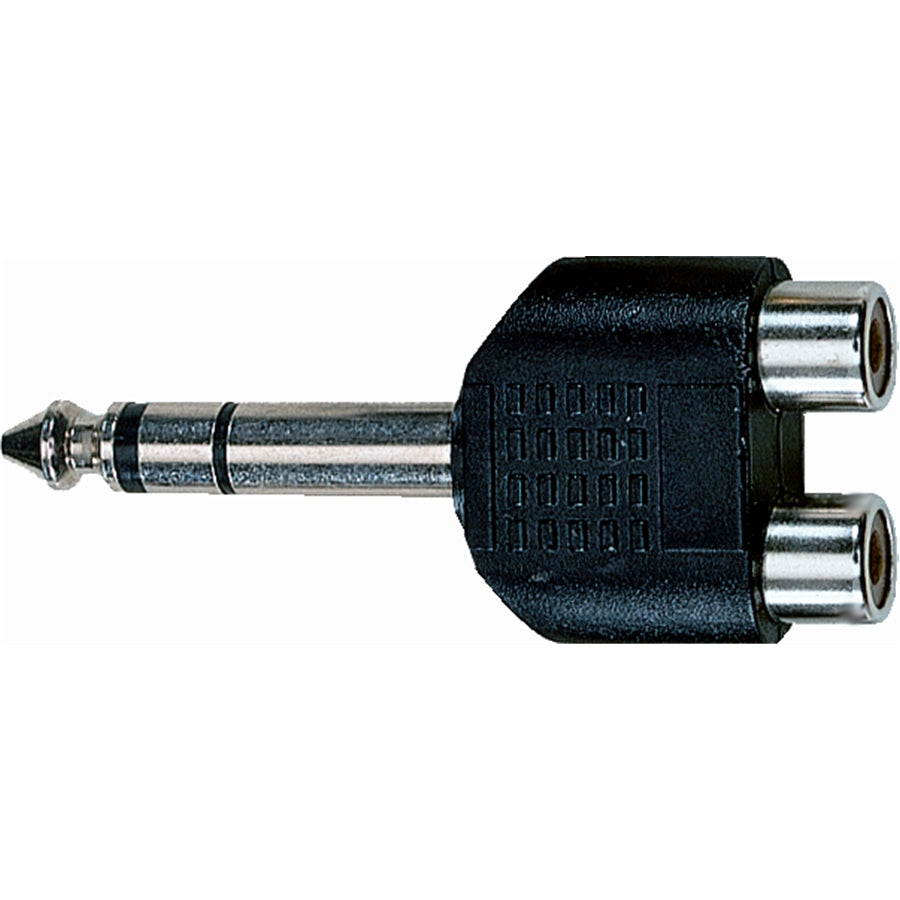 AD/272 Adattatore audio 2 RCA F/Jack 6.3