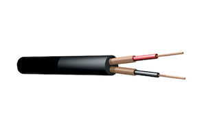 RX42 Micr.Cab. 2C 6.5mm Black 100m