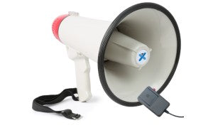 MEG040 40W record, sirene, micro