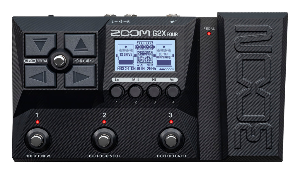 ZOOM G2X FOUR Pedaliera multieffetto per chitarra