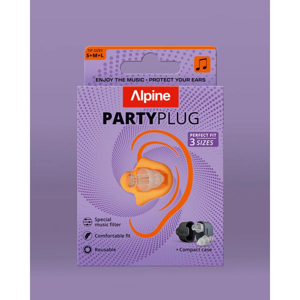 SET EARPLUG ALPINE PARTYPLUG 2025 TRANSPARENT EDITION