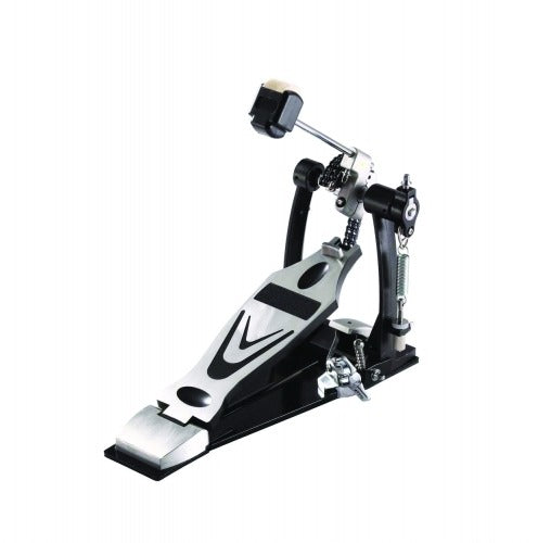 AR Pedale singolo in alluminio con piastra - catena doppia - battente Double Face