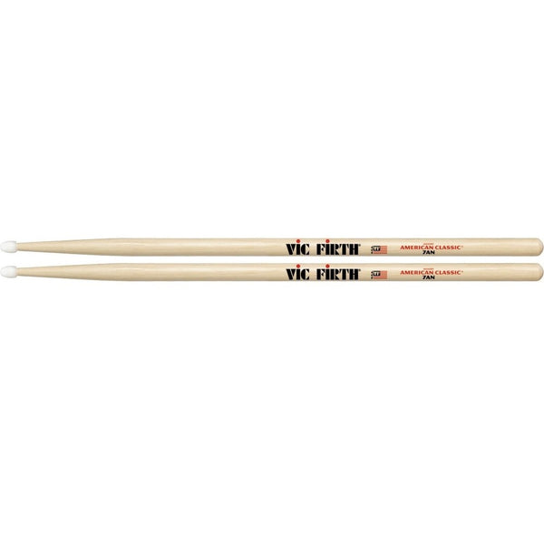 VIC FIRTH COPPIA BACCHETTE VIC FIRTH 7AN PUNTA NYLON