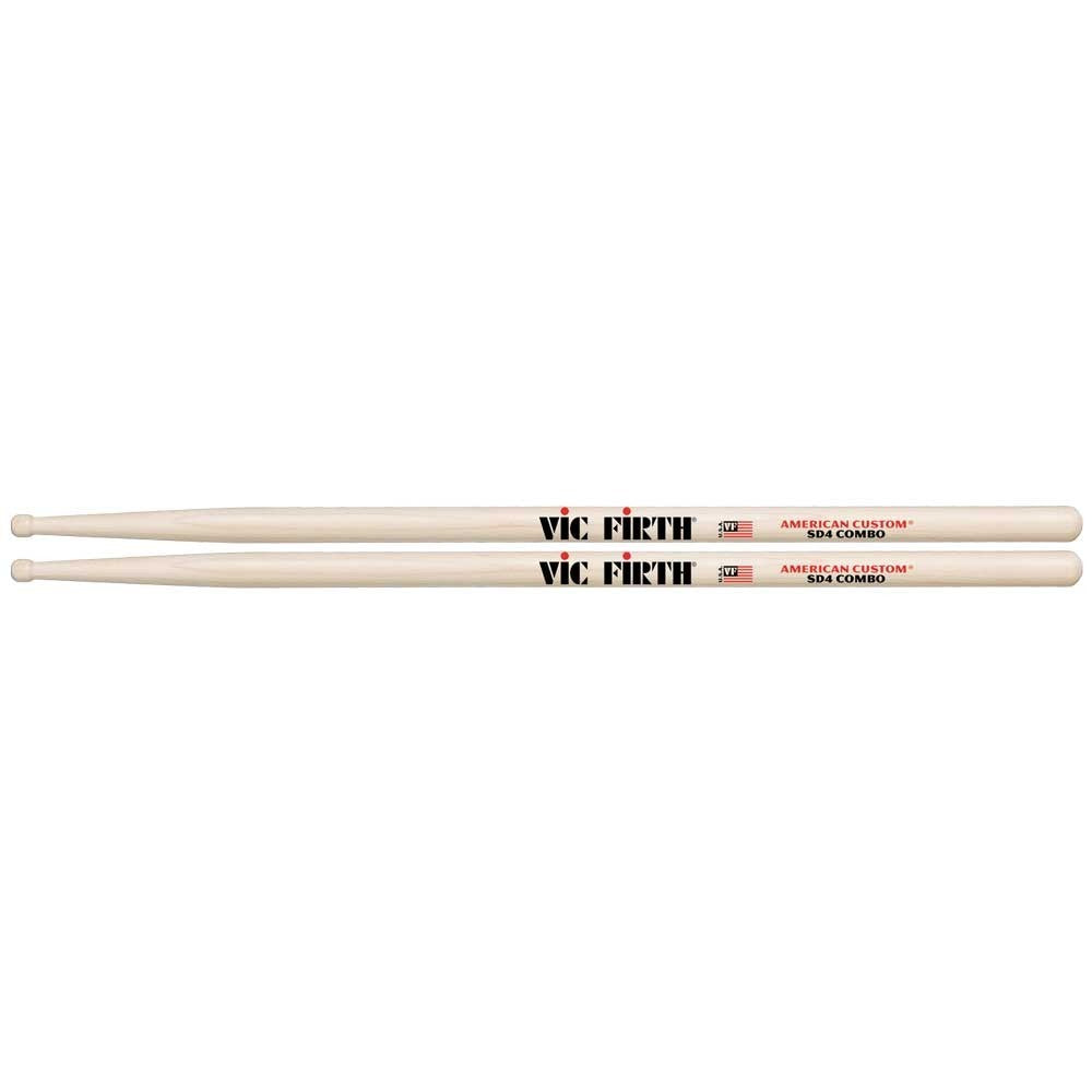 COPPIA BACCHETTE VIC FIRTH SD4 COMBO