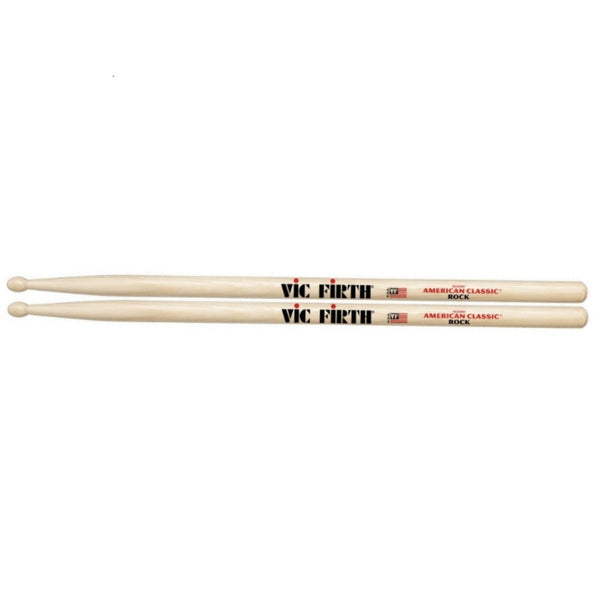 COPPIA BACCHETTE VIC FIRTH ROCK PUNTA LEGNO