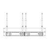 KIT MONT. A RACK SOUNDSATION WF-RACK KIT2 PER RADIOMICROFONI WF