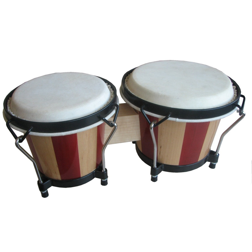 COPPIA BONGOS SOUNDSATION SB-NW10-WS WOOD STRIPES
