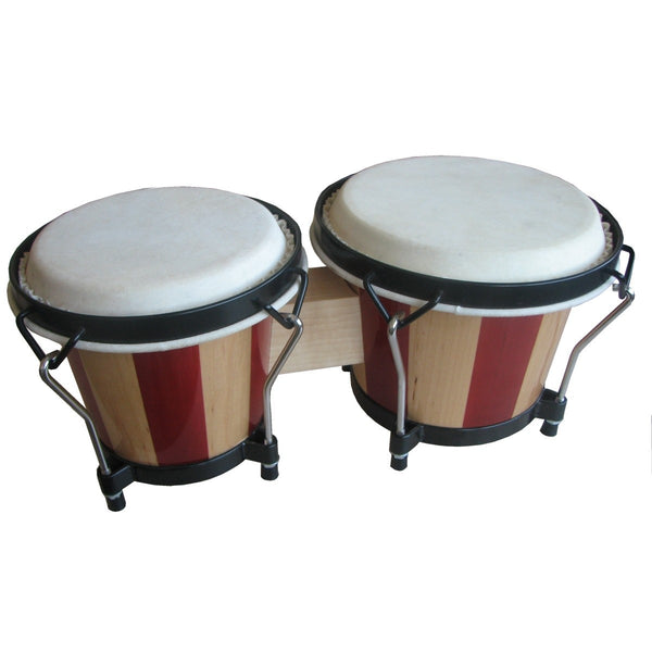 COPPIA BONGOS SOUNDSATION SB-NW10-WS WOOD STRIPES