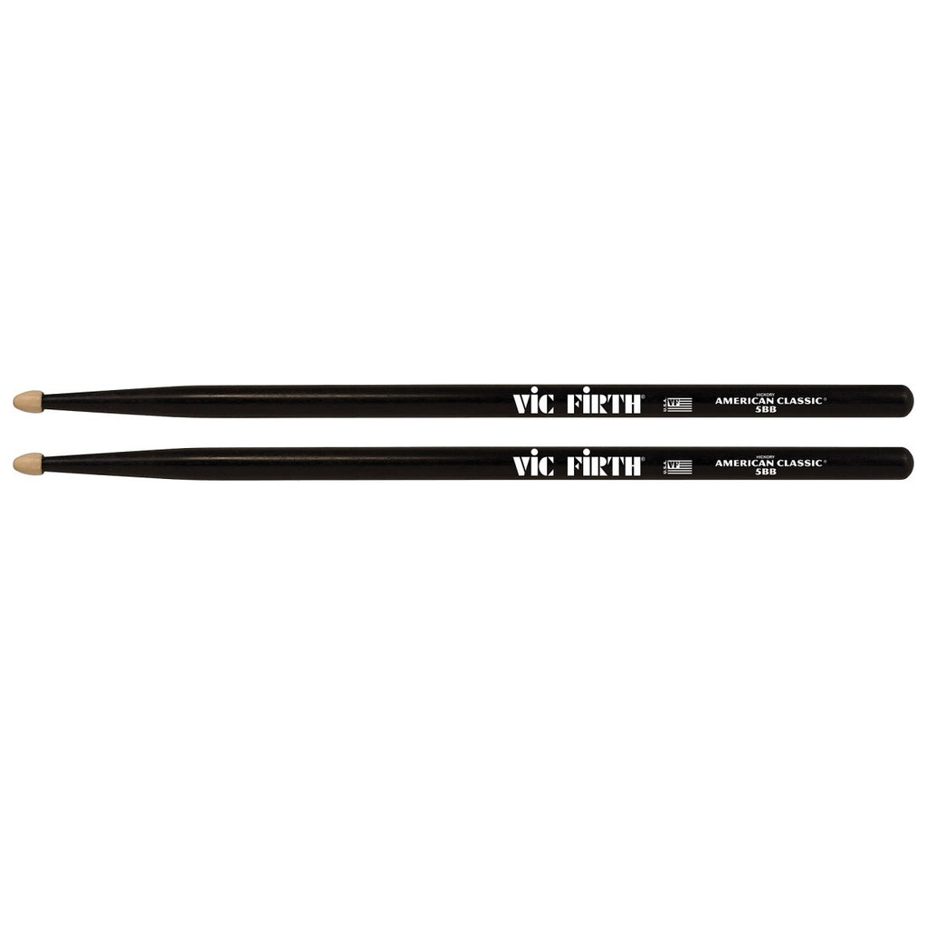 COPPIA BACCHETTE VIC FIRTH 5BB LEGNO BLACK