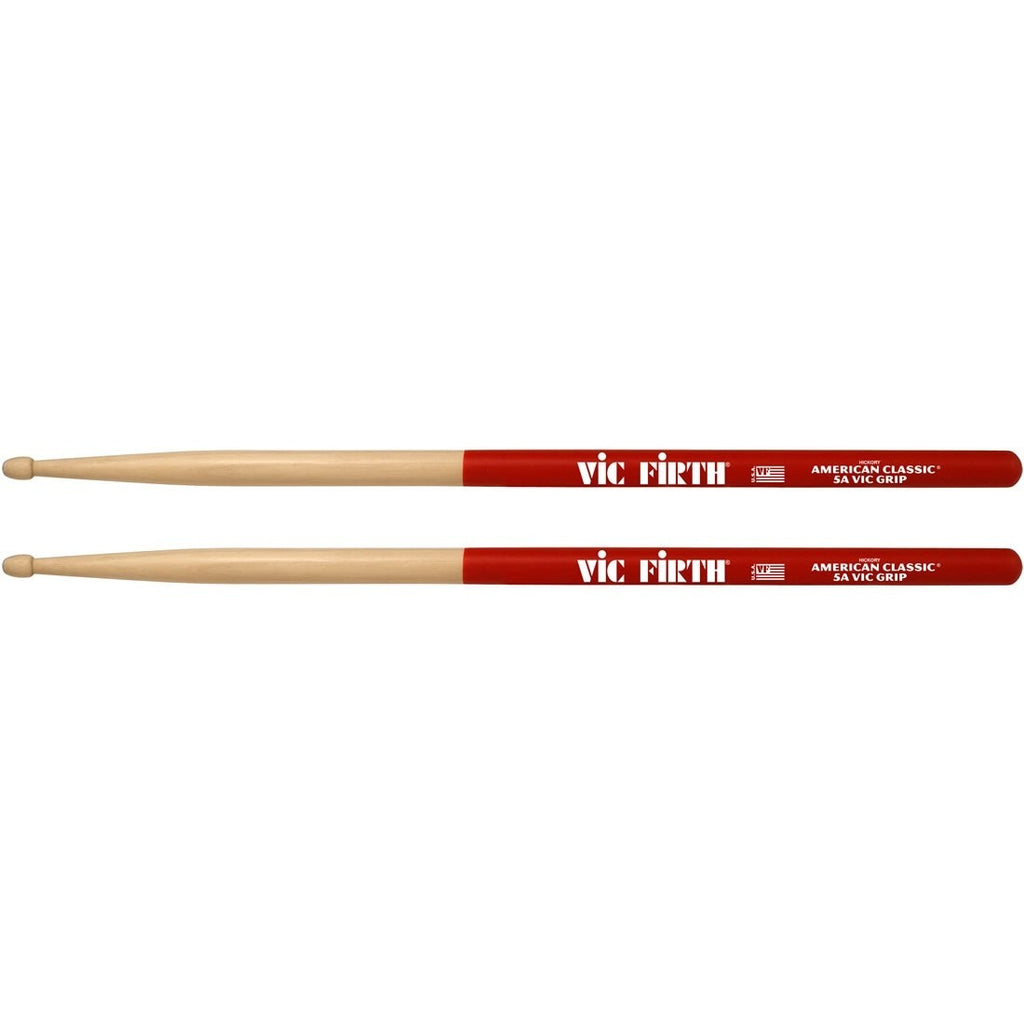 COPPIA BACCHETTE VIC FIRTH GRIP 5AVG LEGNO