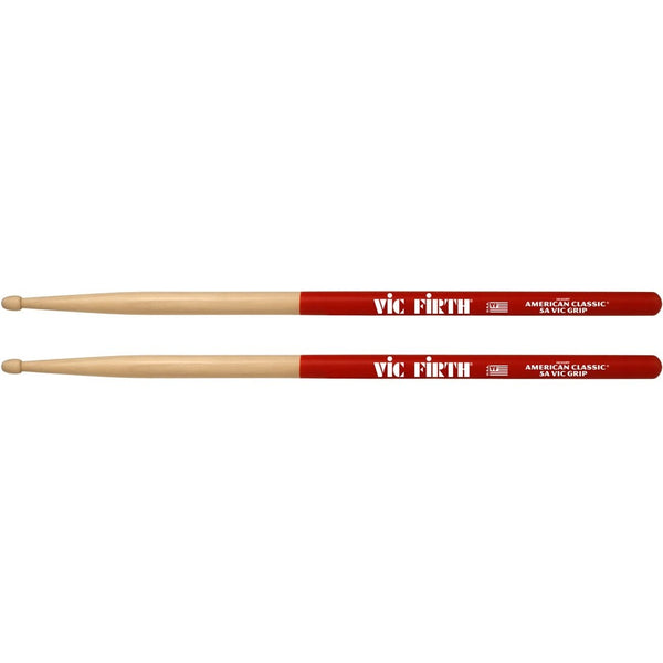 COPPIA BACCHETTE VIC FIRTH GRIP 5AVG LEGNO