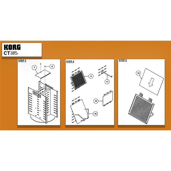 KG-CT-J TUNERS DISPLAY DA BANCONE