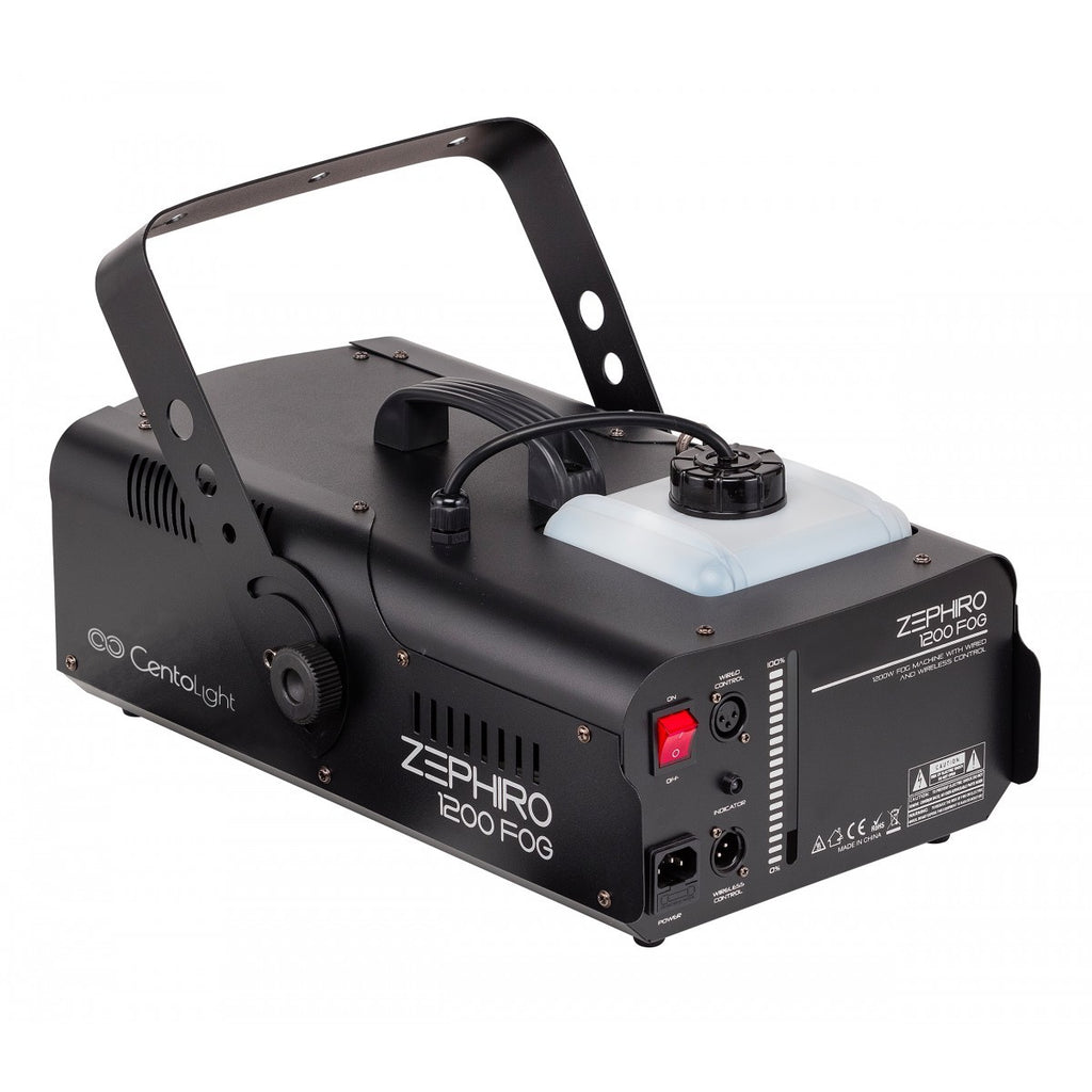 MACCHINA FUMO CENTOLIGHT ZEPHIRO FOG 1200