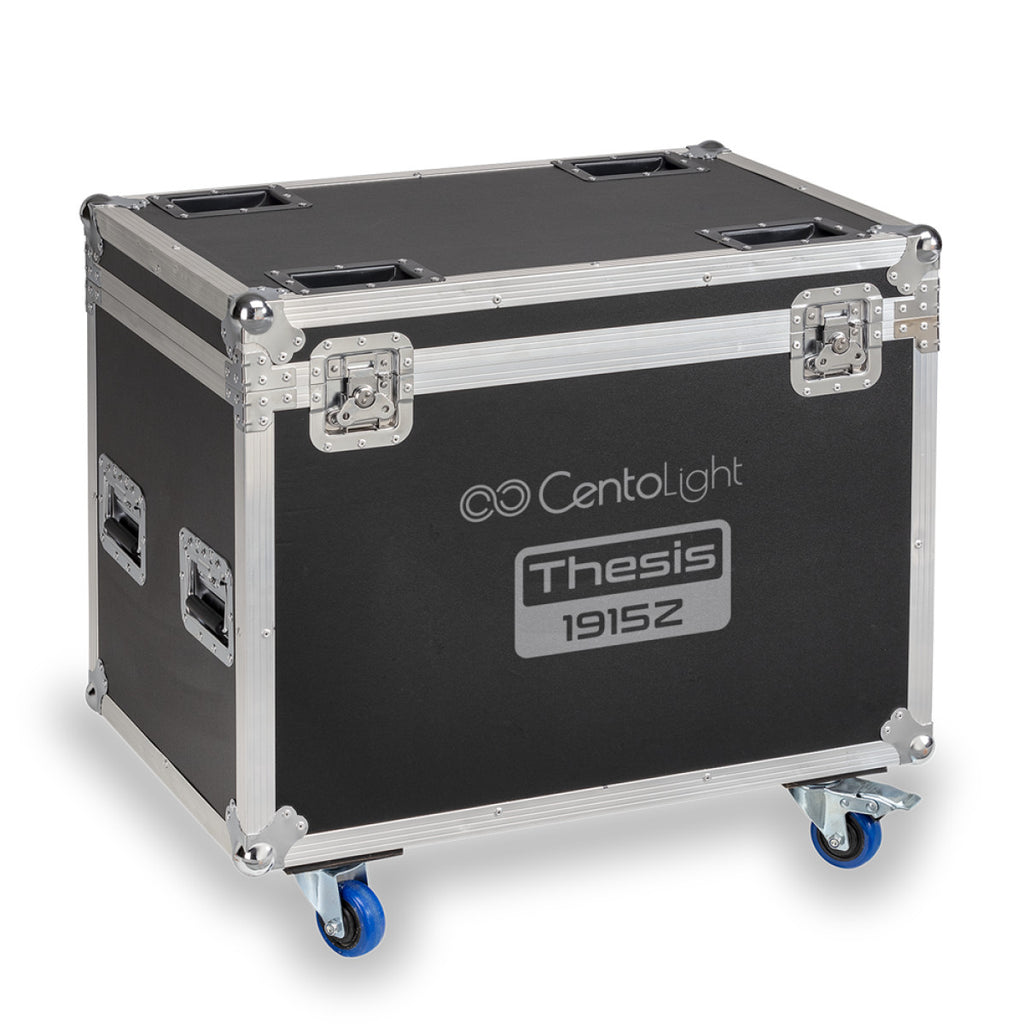 FLIGHT CASE FLT-1915Z PER 2 TESTE MOBILI CENTOLIGHT THESIS 1915Z