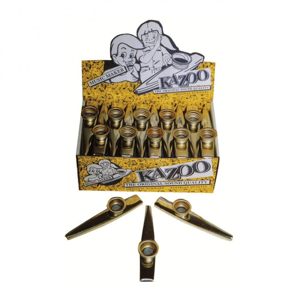 CONFEZIONE 22 KAZOO IN  METALLO 0/006