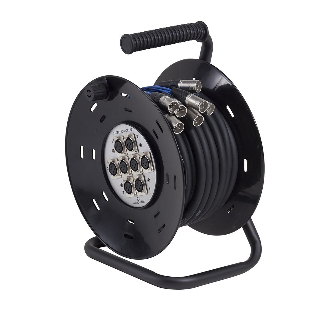 STAGEBOX CON AVVOLGITORE SOUNDSATION SCBD10-008-15