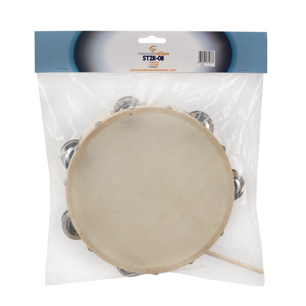 TAMBURELLO SOUNDSATION CON PIATTELLI  ST2R-12