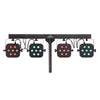 KIT LUCI SOUNDSATION 4LEDKIT-DJ 4* 7PCS 3W RGB LED