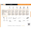 FANTEK TK 5322 ELEVATORE A CARICO SUPERIORE 5,2M HEIGHT225 KG NERO  (T105D)