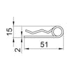 FANTEK FK5 CLIP CLIP DI SICUREZZA FK5 CLIP (CBCCLIP)