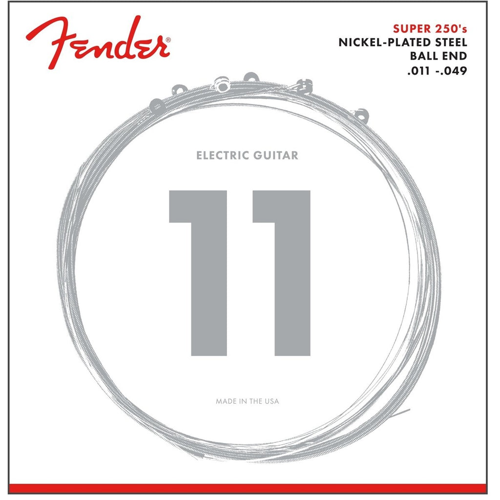 Muta Fender 250M Gauges .011-.049, (6) 0730250408