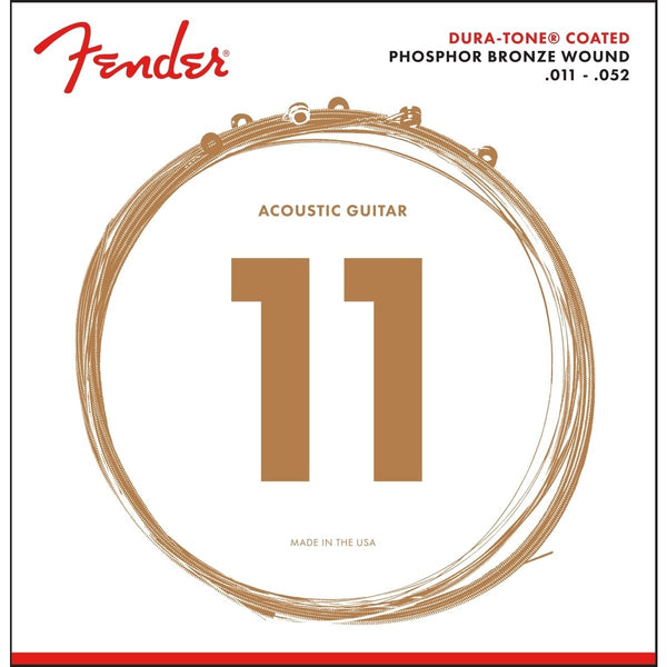 Muta Fender 860CL Phosphor Bronze Dura-Tone Coated 11-52 0730860405